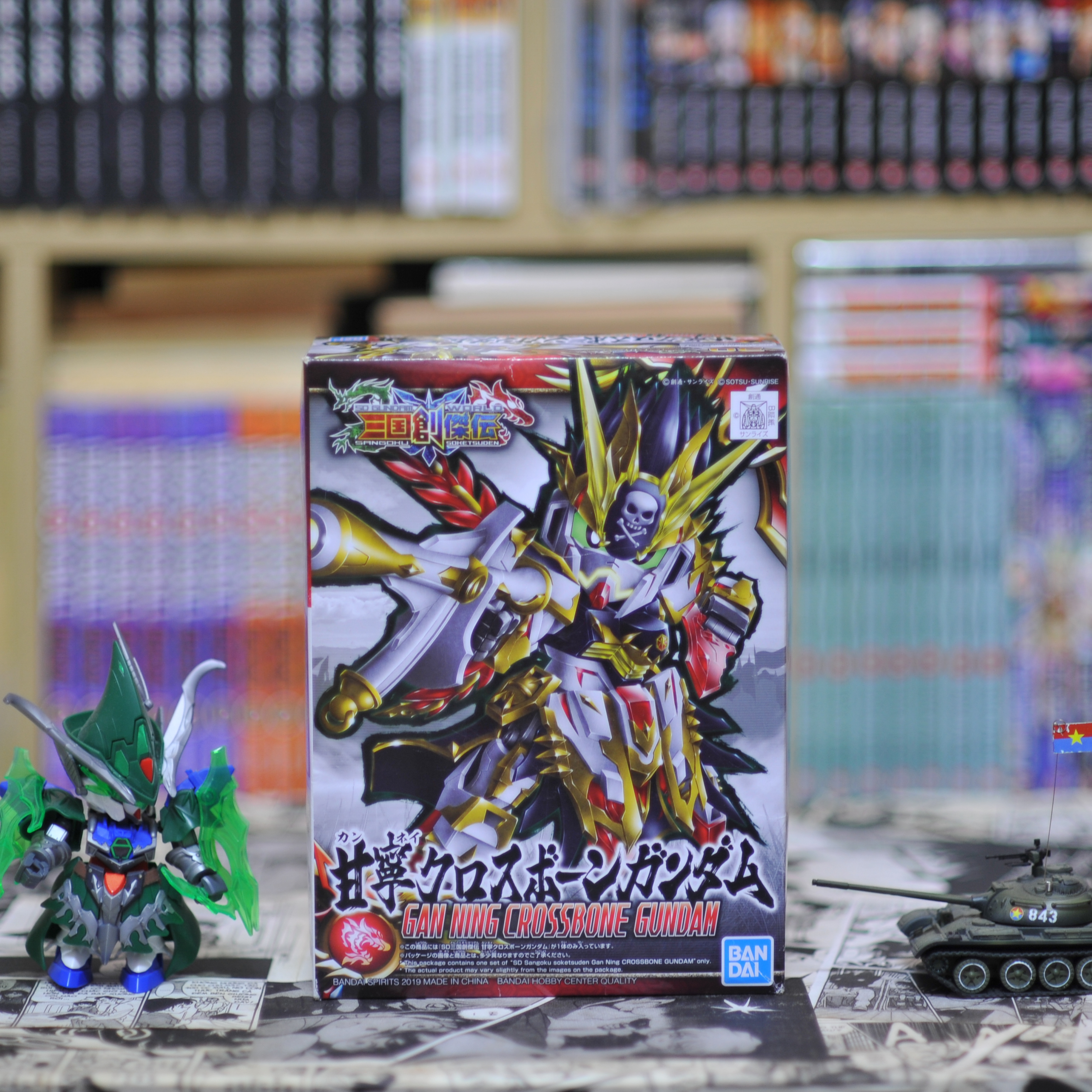 SDW Heroes Gundam- Gan Ning Crossbone Gundam- Mô hình chính hãng - Ảnh 6