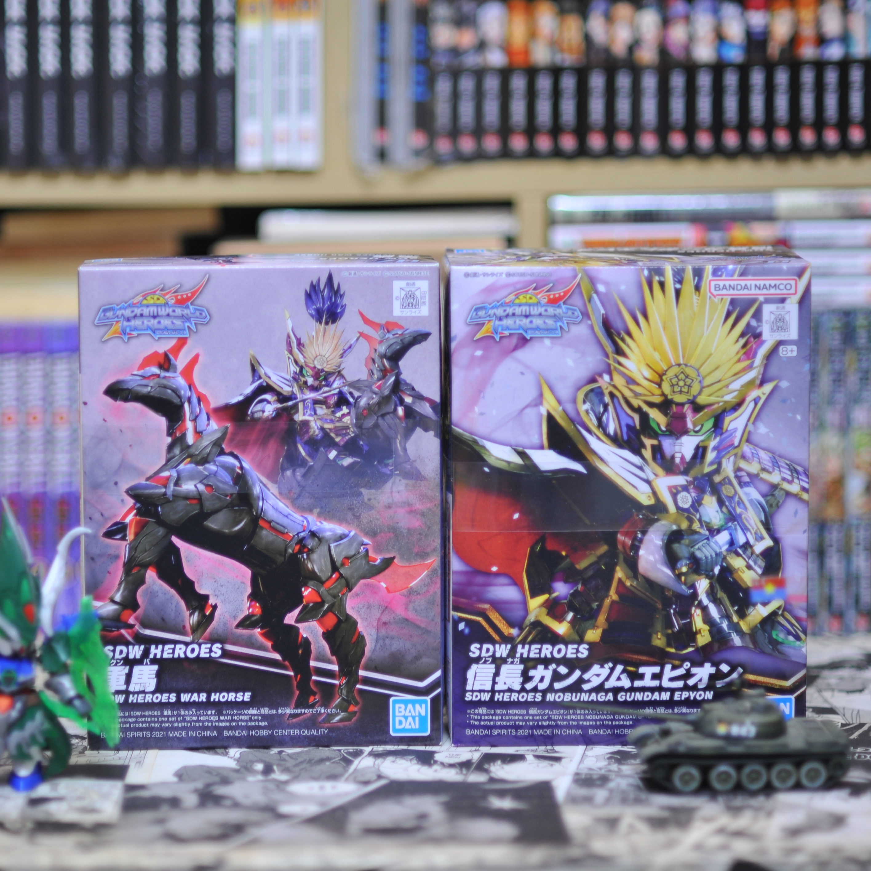 SDW Heroes Gundam- Nobunaga Gundam Epyon- War Horse- Mô hình chính hãng - Ảnh 2