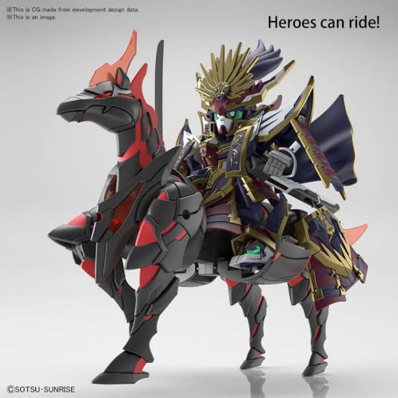 SDW Heroes Gundam- Nobunaga Gundam Epyon- War Horse- Mô hình chính hãng - Ảnh 4